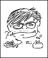 [Miyazaki self-portrait]