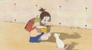 [Feeding a Cat]