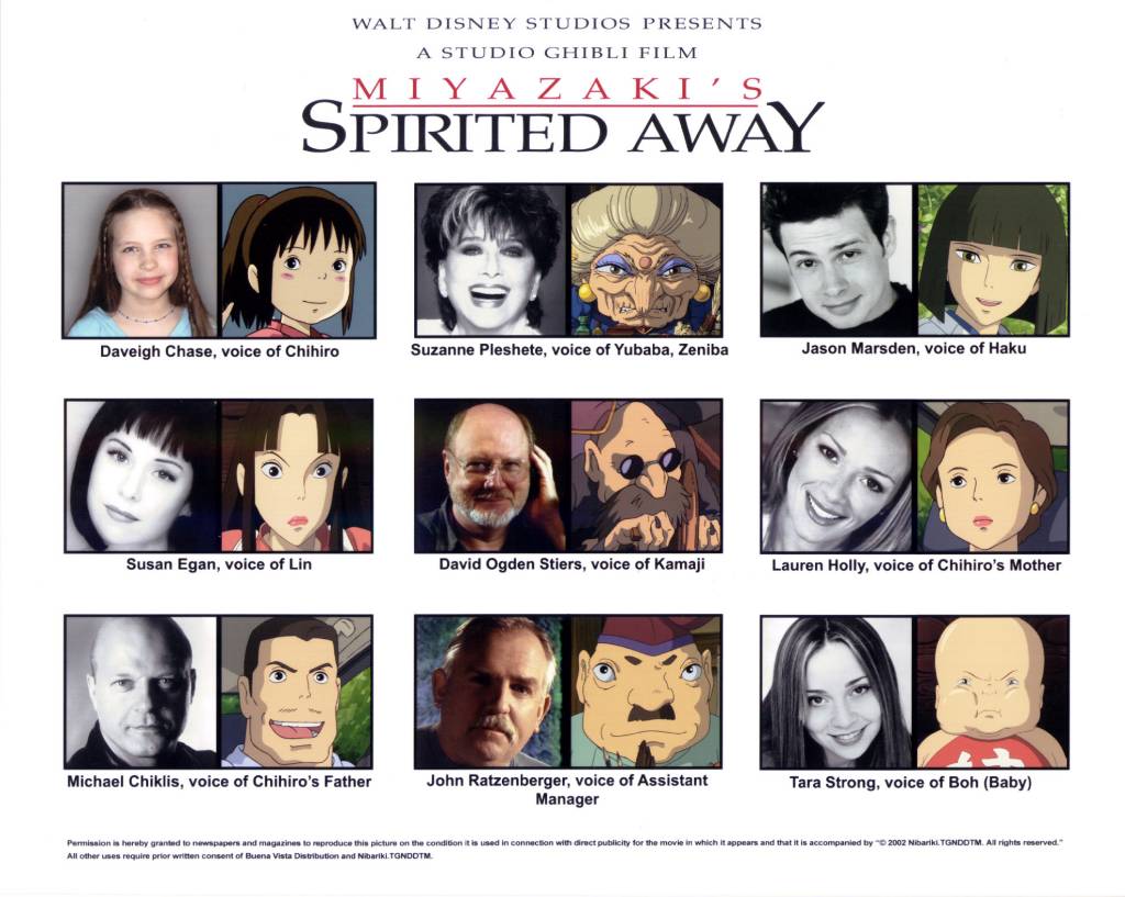 Press Kit Spirited Away 