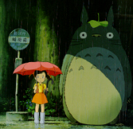 Antigua acuarela de El Arte de Totoro