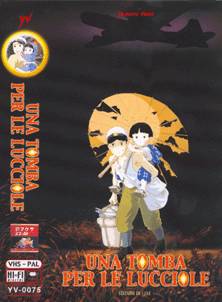 Una Tomba Per Le Lucciole VHS cover