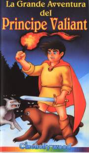 La Grande Avventura Del Principe Valiant VHS cover