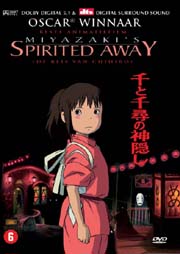 Spirited Away R2 Dutch DVD Cover